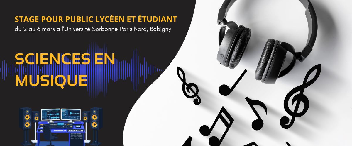 stage lycéens - Sciences en musique 2026