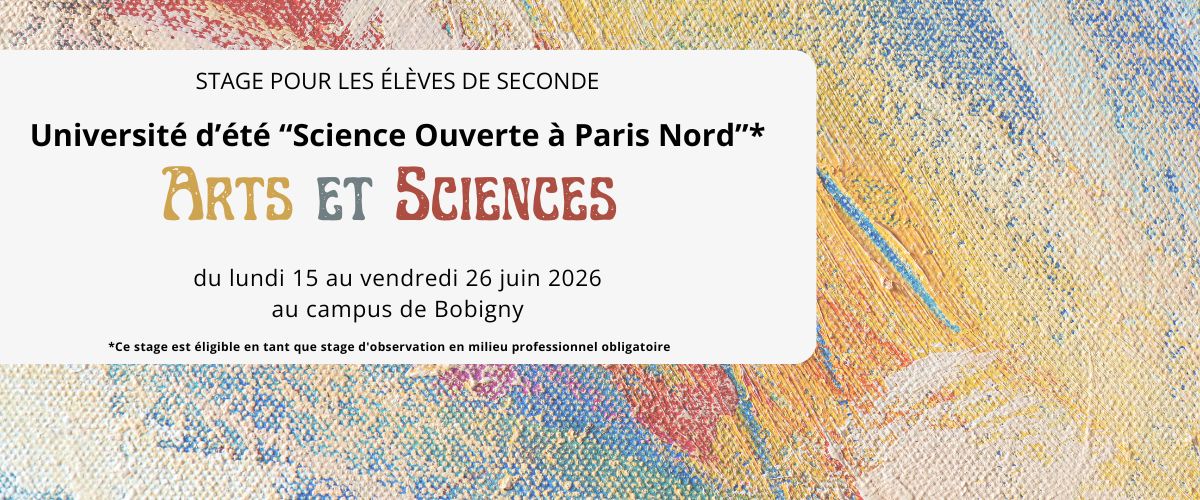 Stage lycéens - SOPN 2026