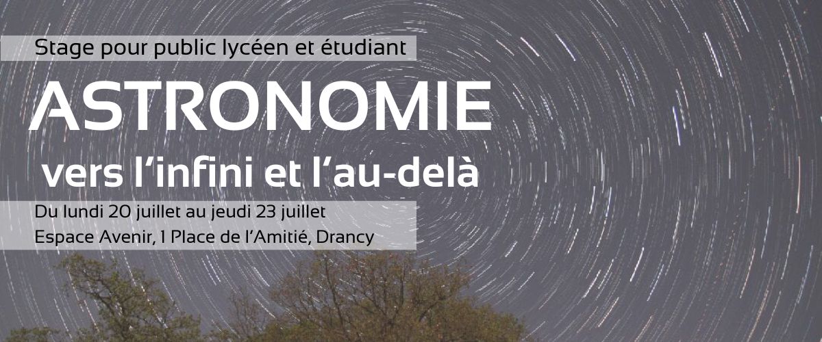 Stage Astro Science Ouverte 2026
